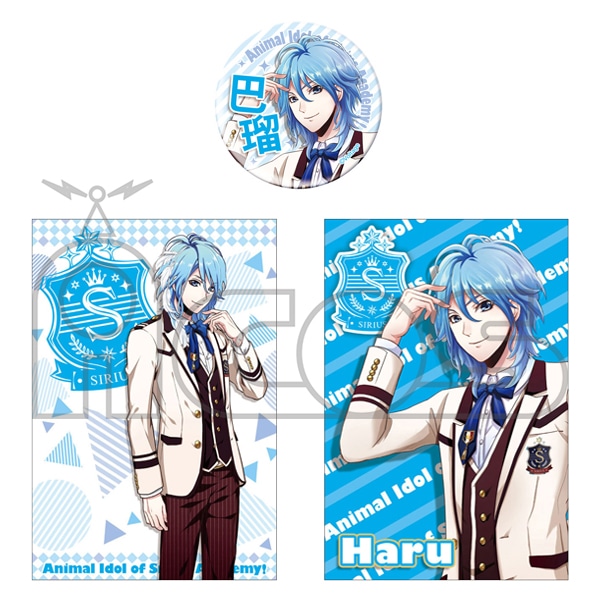 アニドルカラーズ 推し缶バッジ＆ポストカード 蓮水巴瑠