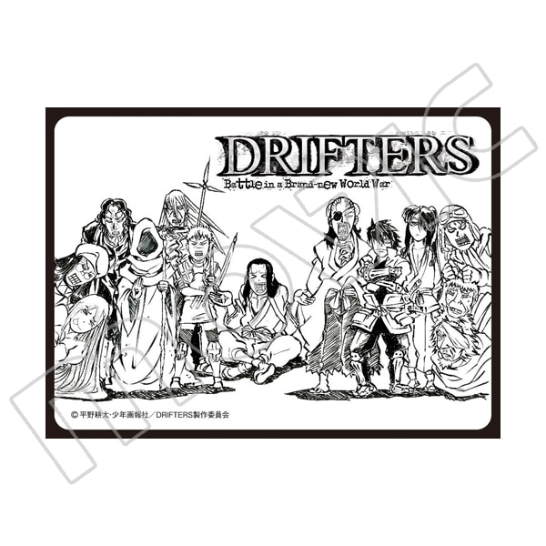 きゃらスリーブコレクション マットシリーズ ドリフターズ「DRIFTERS」(No.MT301)