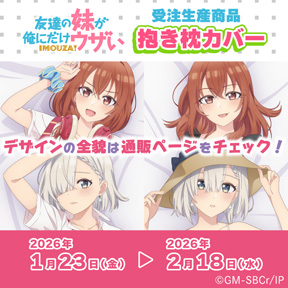 友達の妹が俺にだけウザい 抱き枕カバー