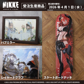 勝利の女神:NIKKE パブミラー/レイヤードグラフ/スケートボードデッキ