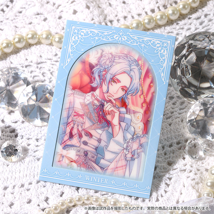 フレーム付きフォトカード 雪白 東