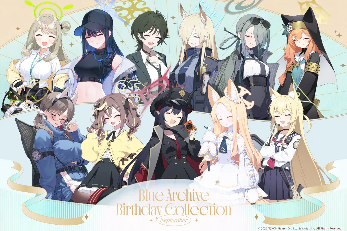 ブルーアーカイブ バースデー商品特設ページ