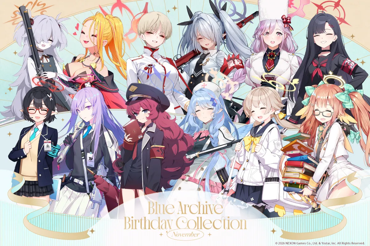 ブルーアーカイブ バースデー商品特設ページ