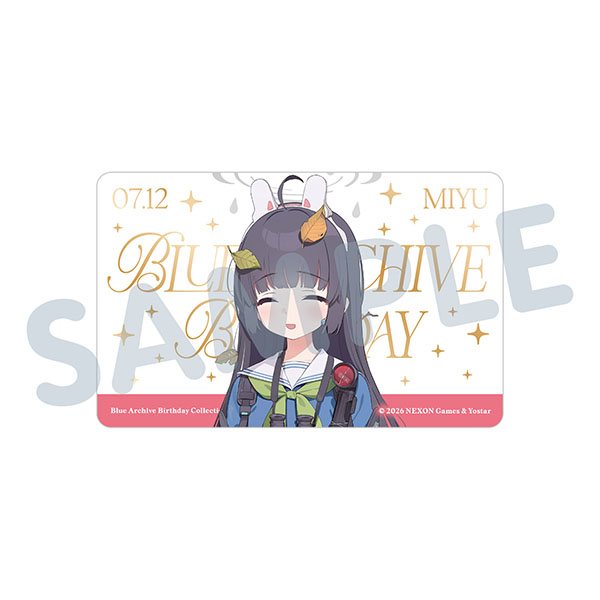 ブルーアーカイブ バースデー商品特設ページ