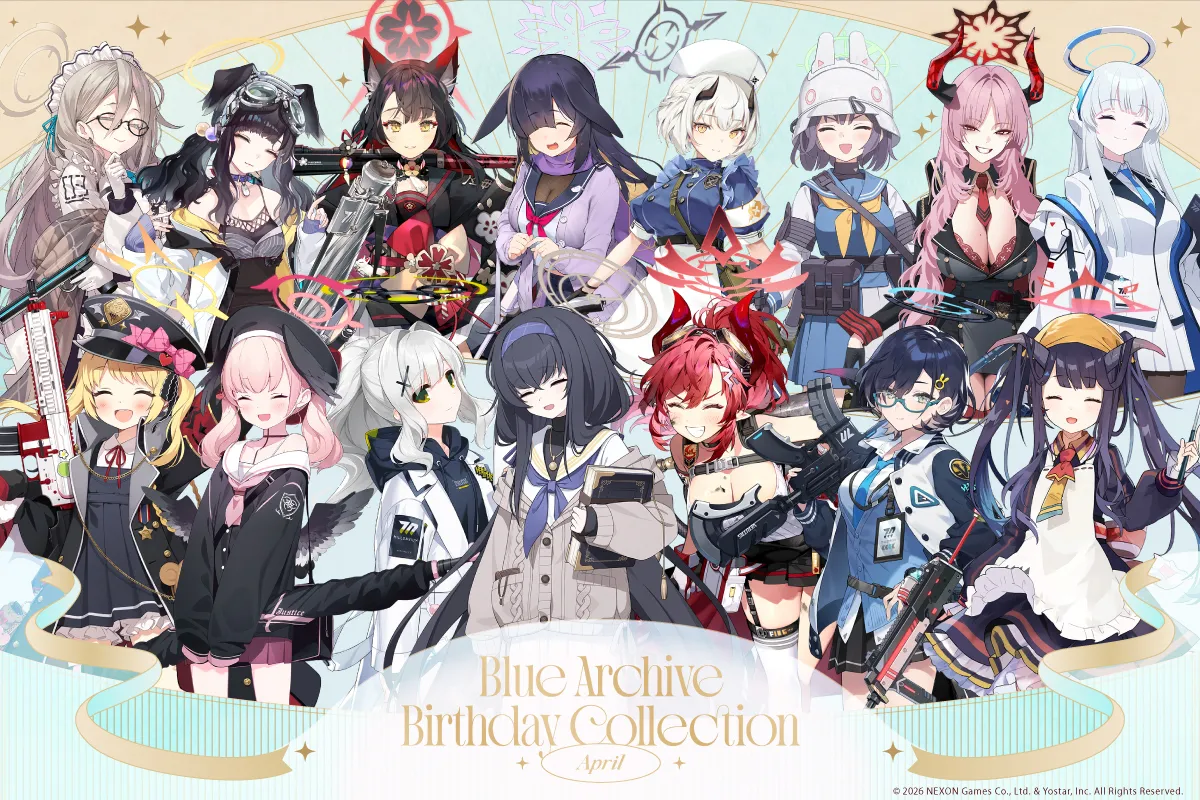 ブルーアーカイブ バースデー商品特設ページ