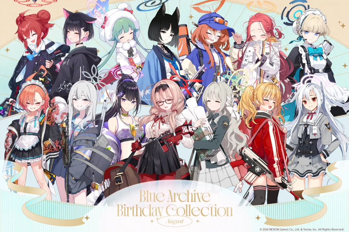 ブルーアーカイブ バースデー商品特設ページ