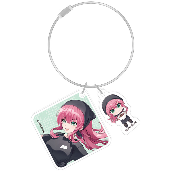 2連アクリルキーホルダー
