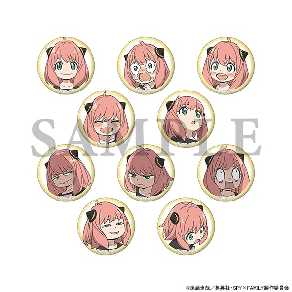 アーニャいっぱいミニバッジコレクション