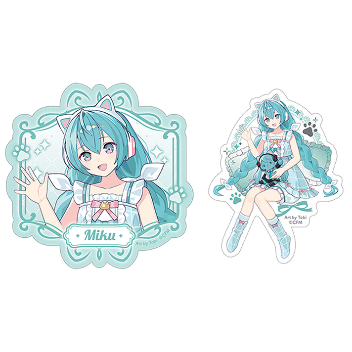 withCATステッカーセット 初音ミク