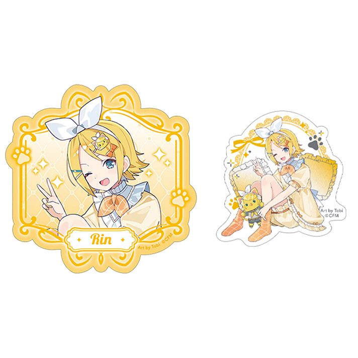 withCATステッカーセット 鏡音リン