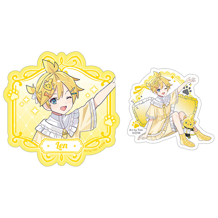 withCATステッカーセット 鏡音レン