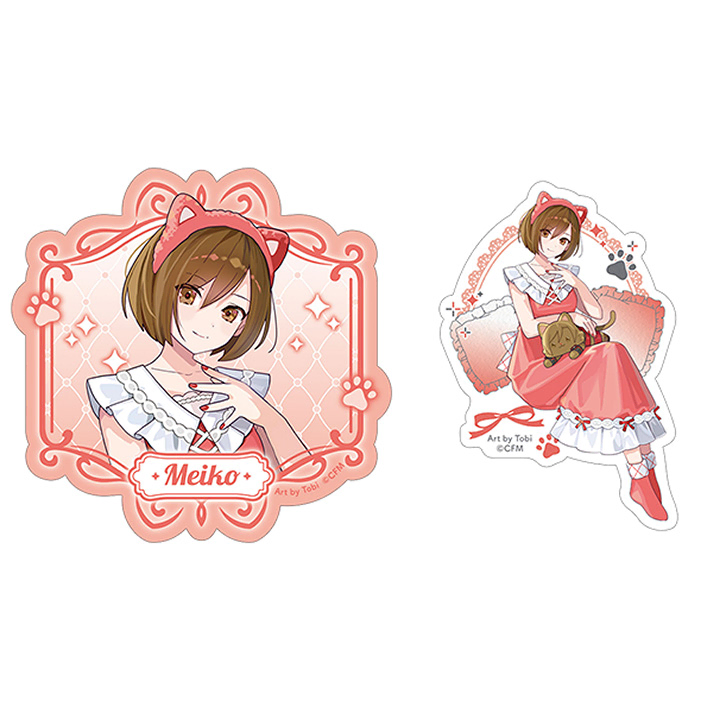 withCATステッカーセット MEIKO
