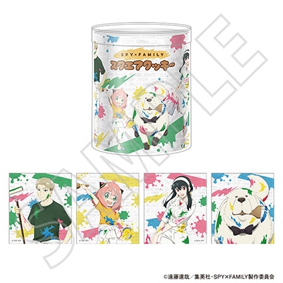 スクエアクッキー(おまけシール 全4種ランダム)