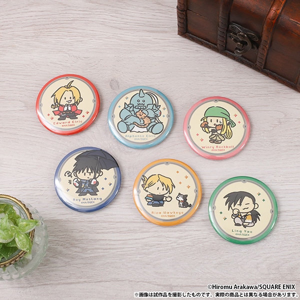 鋼の錬金術師 キャラバッジコレクション: バッジ｜ムービック（movic）