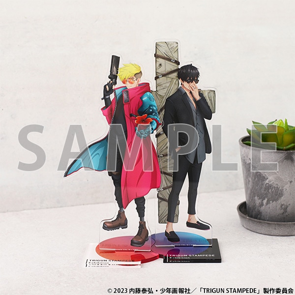 アニメ】アクリルスタンド／ニコラス TRIGUN STAMPEDE EXHIBITION 事後