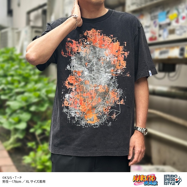 NARUTO-ナルト- 疾風伝 スタジオぴえろスタイル ヴィンテージ風Tシャツ