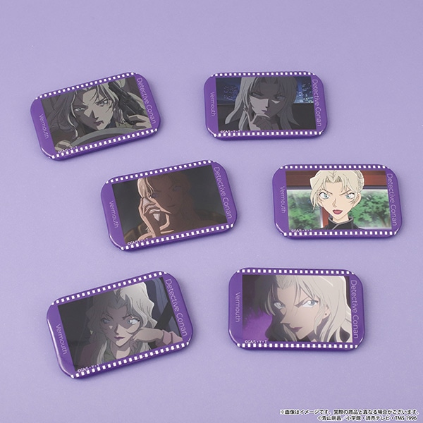 名探偵コナン スクエア缶バッジコレクション／ベルモット: バッジ