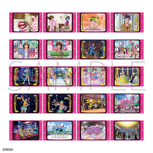 オシャレ魔女 ラブ and ベリー トレーディングクリアカード／BOX1