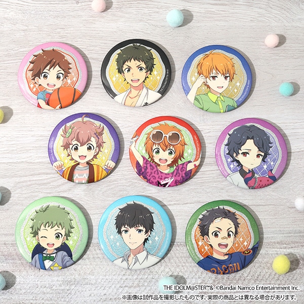 アイドルマスター SideM グリッター缶バッジ／アスラン＝ベルゼ