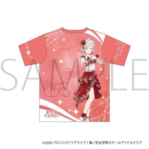 蓮ノ空女学院　フルグラフィックTシャツ　セラス（Edel Note） ラブライブ！蓮ノ空女学院スクールアイドルクラブ フルグラフィックT