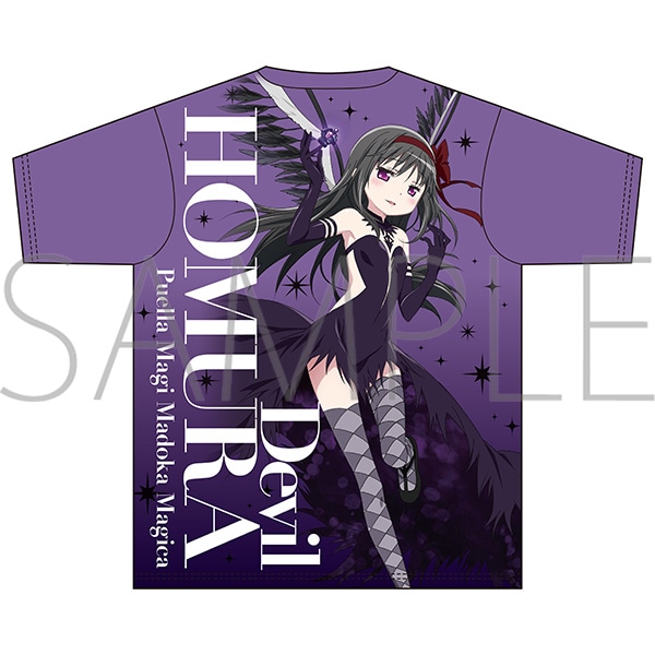 魔法少女まどか☆マギカ フルグラフィックTシャツ／悪魔ほむら