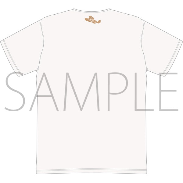 ジブリ - ジブリの立体造型物展　紅の豚　ピッコロおやじ　Tシャツ　グッズ　スタジオジブリ ジブリの立体造型物展 紅の豚 Tシャツ ピッコロおやじ L（アイボリー