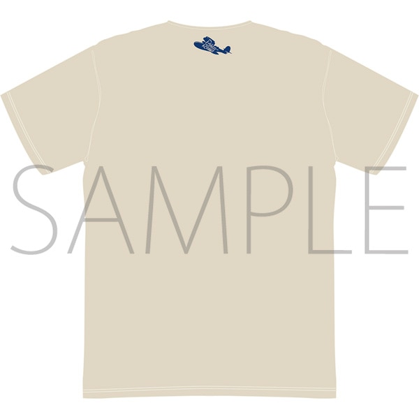 ジブリの立体造型物展 紅の豚 Tシャツ ポルコ L（サンドベージュ