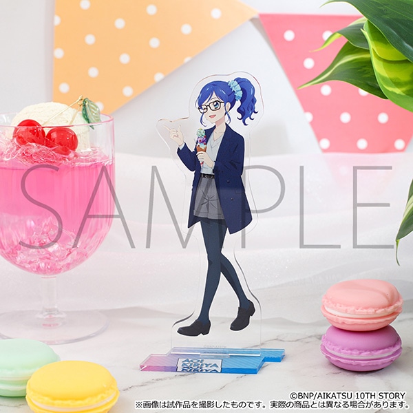 アイカツ！ アクリルスタンド／お忍び食べ歩きVer. 霧矢あおい