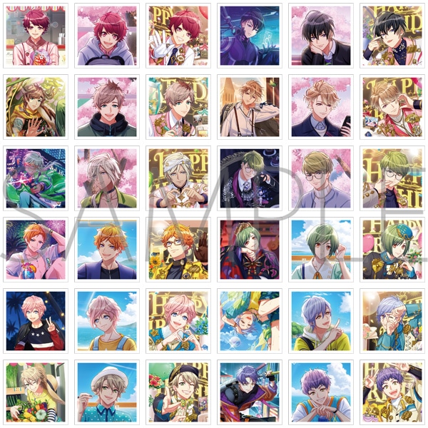 A3! ましコレ 春組&夏組 A3! ましコレ スクエアフォトコレクション／Vol.8 春組＆夏組