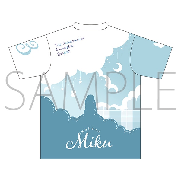 五等分の花嫁＊ フルグラフィックTシャツ／中野三玖: ファッション