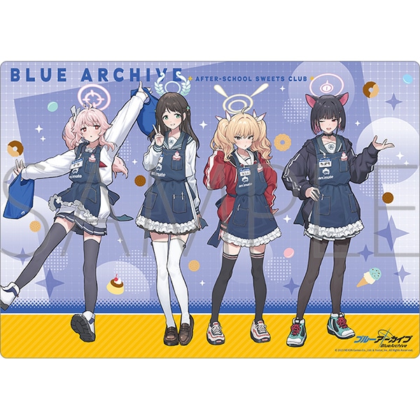 ブルーアーカイブ クリアアートパネル／放課後スイーツ部: イラスト