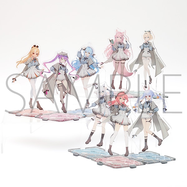 繋がる！アクリルスタンド 白上フブキ hololive‐探偵と怪盗、美術館に