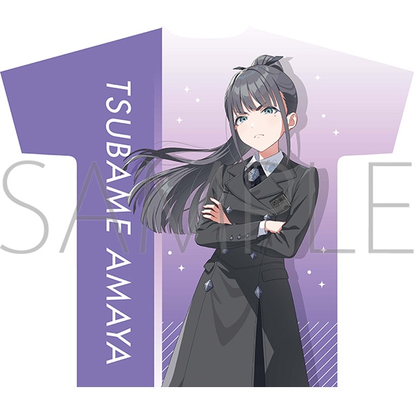 学マス 雨夜燕 公式フルグラTシャツ 学園アイドルマスター フルグラフィックTシャツ／雨夜 燕