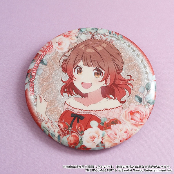 学園アイドルマスター グリッター缶バッジ／花海佑芽: バッジ