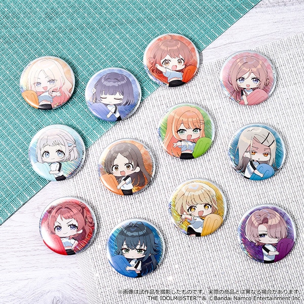 学園アイドルマスター オーロラキャラバッジコレクション: バッジ