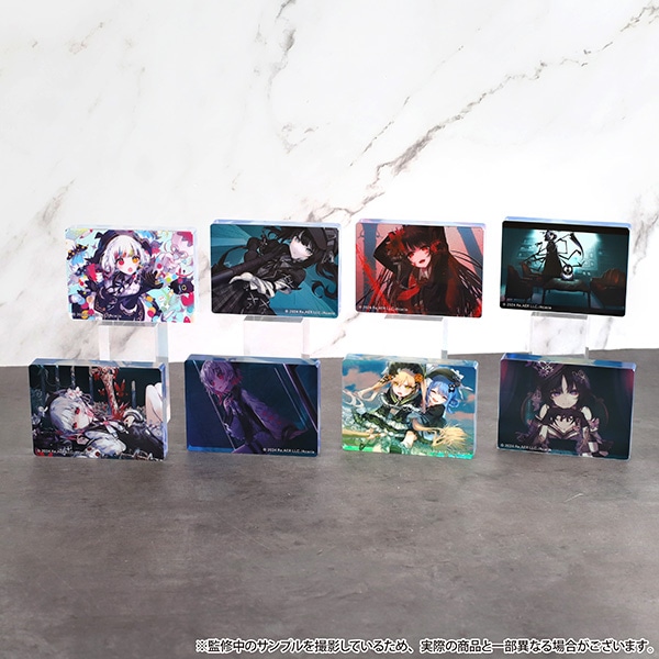 魔法少女ノ魔女裁判　ノーブルアート　全8種 再販分】魔法少女ノ魔女裁判 ノーブルアートコレクション: イラスト