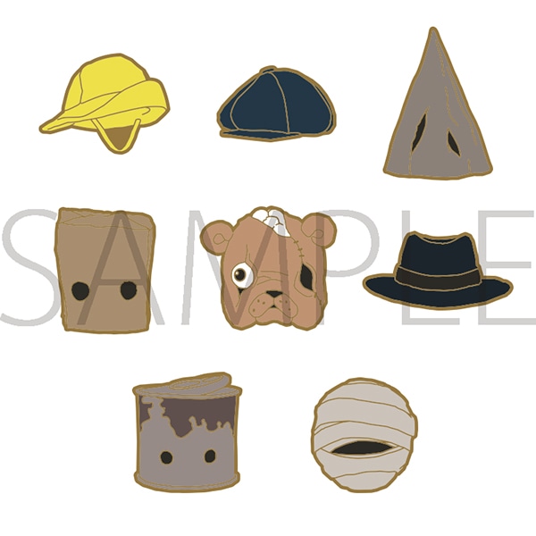 LITTLE NIGHTMARES-リトルナイトメア- 帽子ピンズセット【受注生産商品
