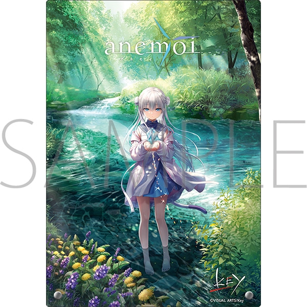 アネモイ　anemoi 辻倉朱比華　きゃらスリーブ　マット　6種セット　key anemoi アクリルアートパネル／辻倉朱比華: イラスト／アート