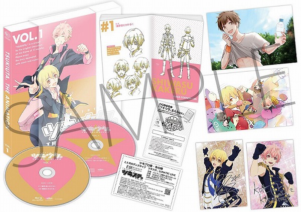 ツキウタ。 THE ANIMATION 第1巻【DVD】: 書籍／映像／音楽