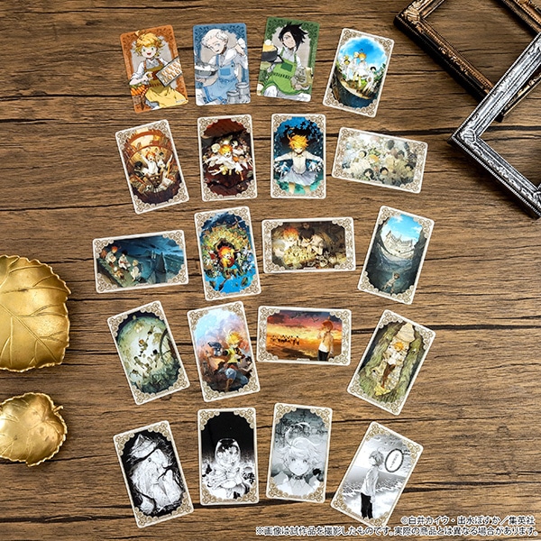 約束のネバーランド メモリアルクリアカードコレクション: カード関連