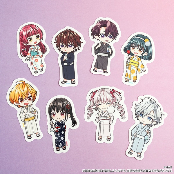 HoneyWorks 新告白実行委員会 アニメイト 瀬戸口流歌 缶バッジ HoneyWorks 告白実行委員会～新シリーズ～ ダイカットクリアステッカー