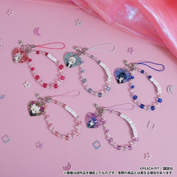 まここページ　オーダーメイド　ストラップ しゅごキャラ！ 放課後メイツ ビーズストラップ／藤咲 なぎひこ