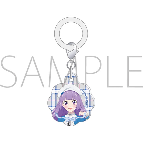 アイカツ！ アクリルチャーム付き巾着／-Cute Check Style ver.- 氷上