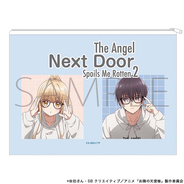 コスメ大好き様♥️リクエストオーダーページ②フラットポーチ　Wパネル両面ポーチ お隣の天使様にいつの間にか駄目人間にされていた件 2 フラットポーチ