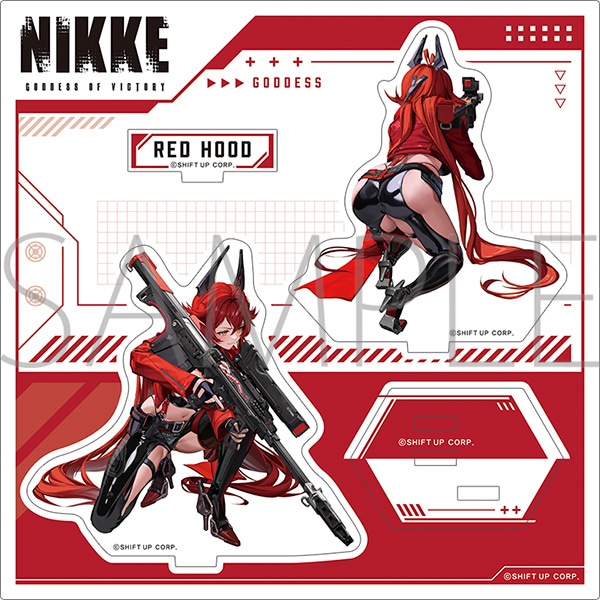 勝利の女神:NIKKE 背中で魅せるアクリルスタンド／レッドフード