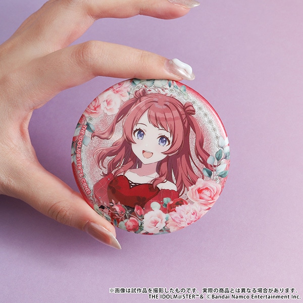 学園アイドルマスター グリッター缶バッジ／花海咲季: バッジ