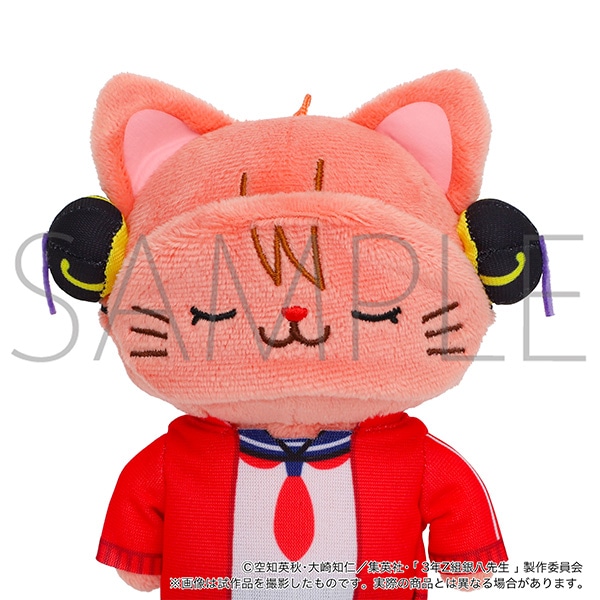 3年Z組銀八先生 withCAT アイマスク付きぬいぐるみキーホルダー／神楽