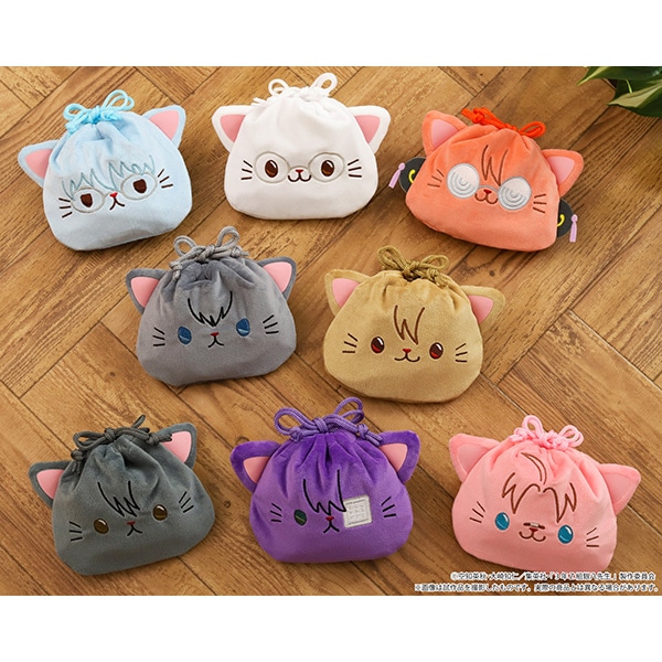 3年Z組銀八先生 withCAT お顔巾着／土方十四郎: ファッション