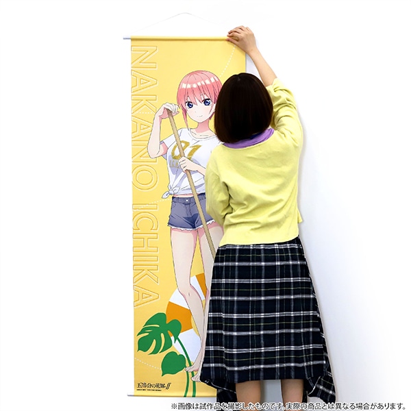 五等分の花嫁∬ ビッグタペストリー 三玖【受注生産商品】: イラスト