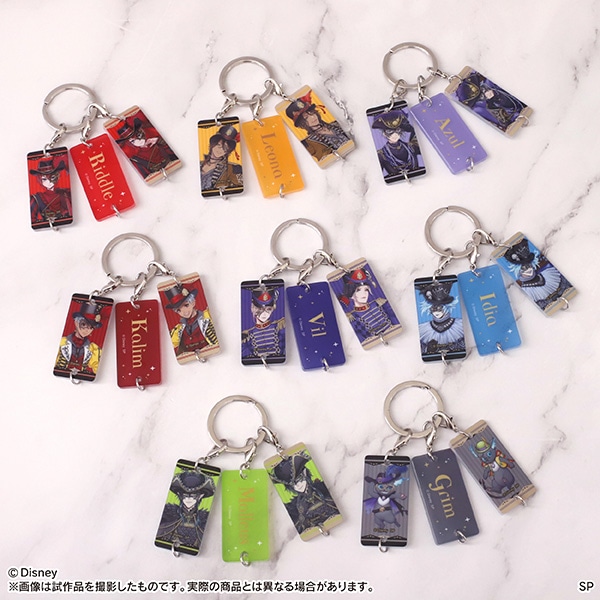 ディズニー ツイステッドワンダーランド アクリルチャームセット